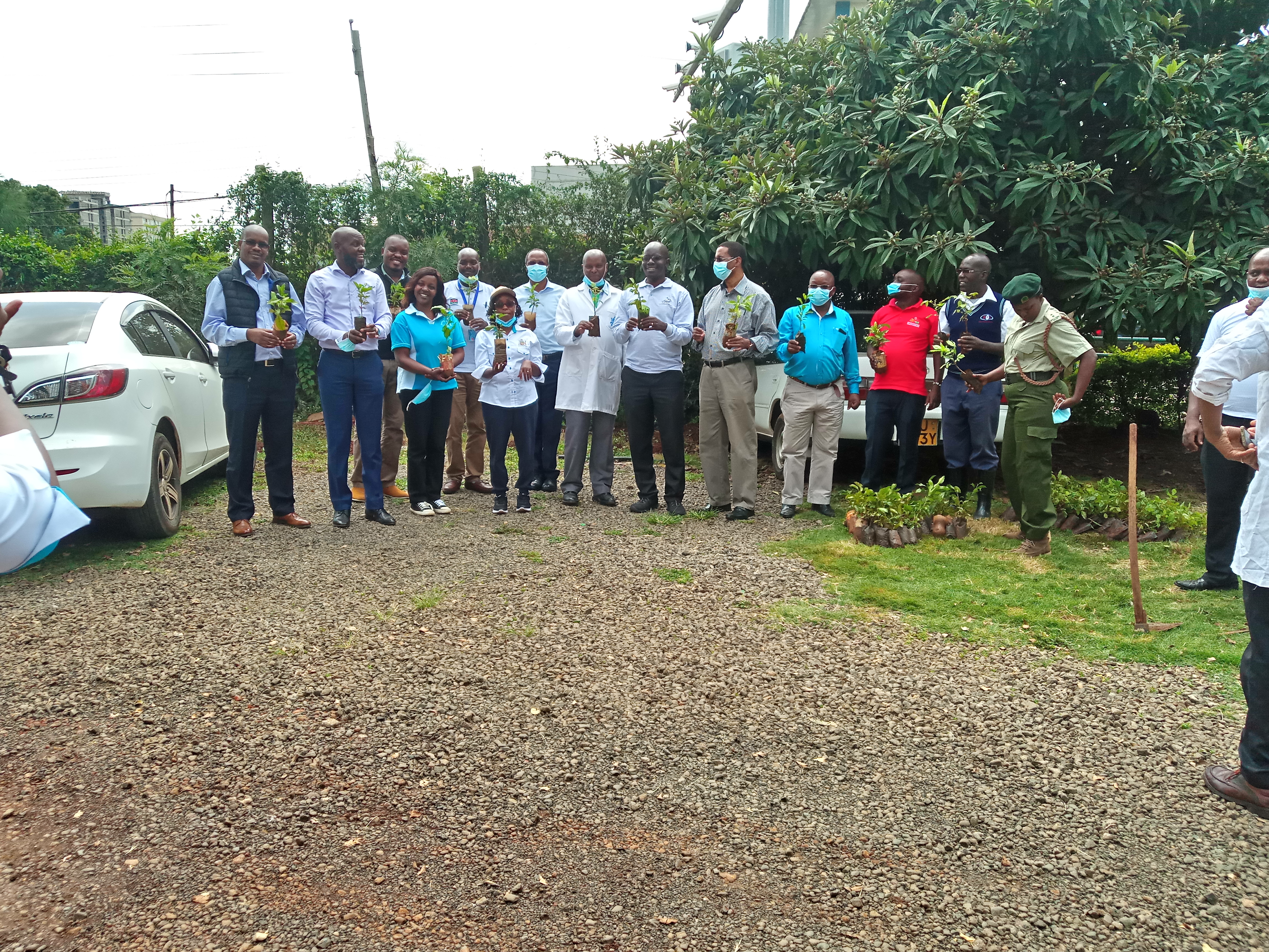 TREE PLANTING EXERCISE AT THE SCHOOL OF LAW