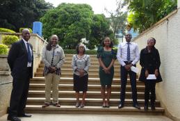 DEAN MEETS AWARDEES OF TONY M’MAITSI MEMORIAL AWARD